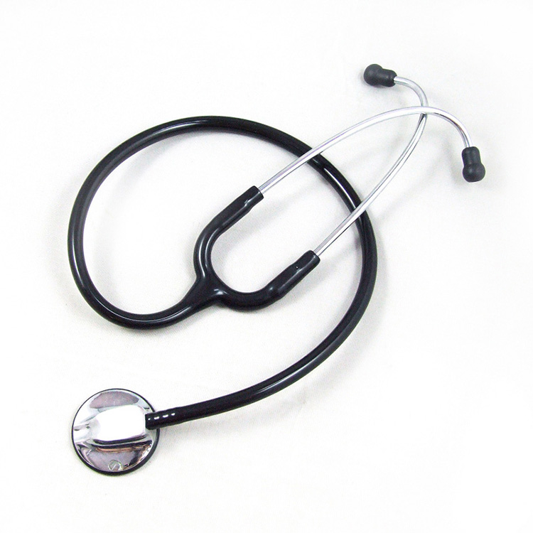 Deluxe Doctor's Chrome Whakakikoruatia Zinc Alloy Single Head Stethoscope