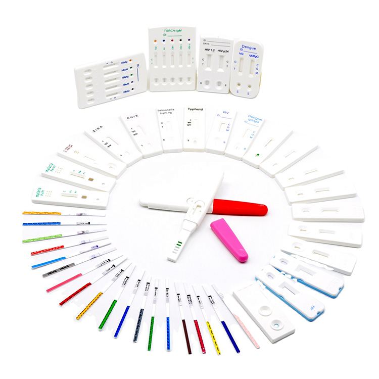 Te Tikanga Teitei Te Tohu Whakatairanga Hauora Me te Whakakore i te Taonga Iwi Malaria Igg Igm Hiv Hcg Rewharewha Pcr A+b Swab Rapid Test Kit