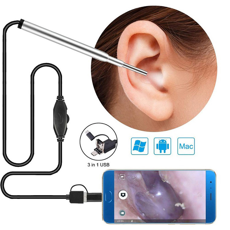 Medical Endoscope Camera Taringa Nasal Endoscope Usb Otoscope