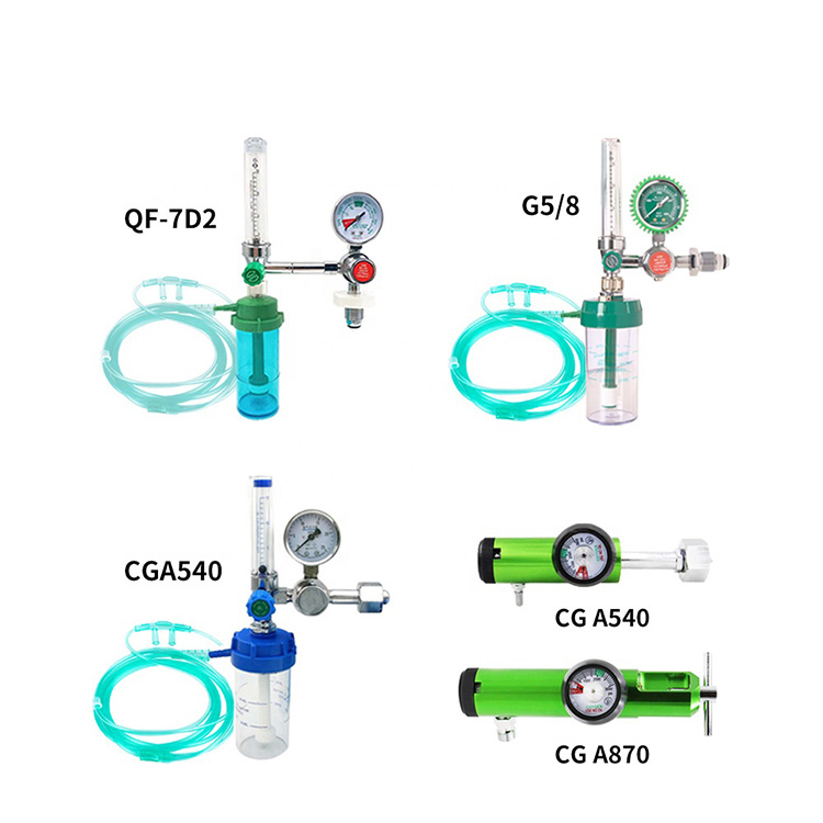 Te Rerenga Oxygen Meter me te Regulator