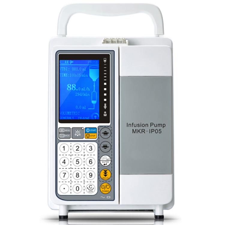 Kawe Mata LED Chemotherapy Medical Syringe Infusion Pump mo te Hospital